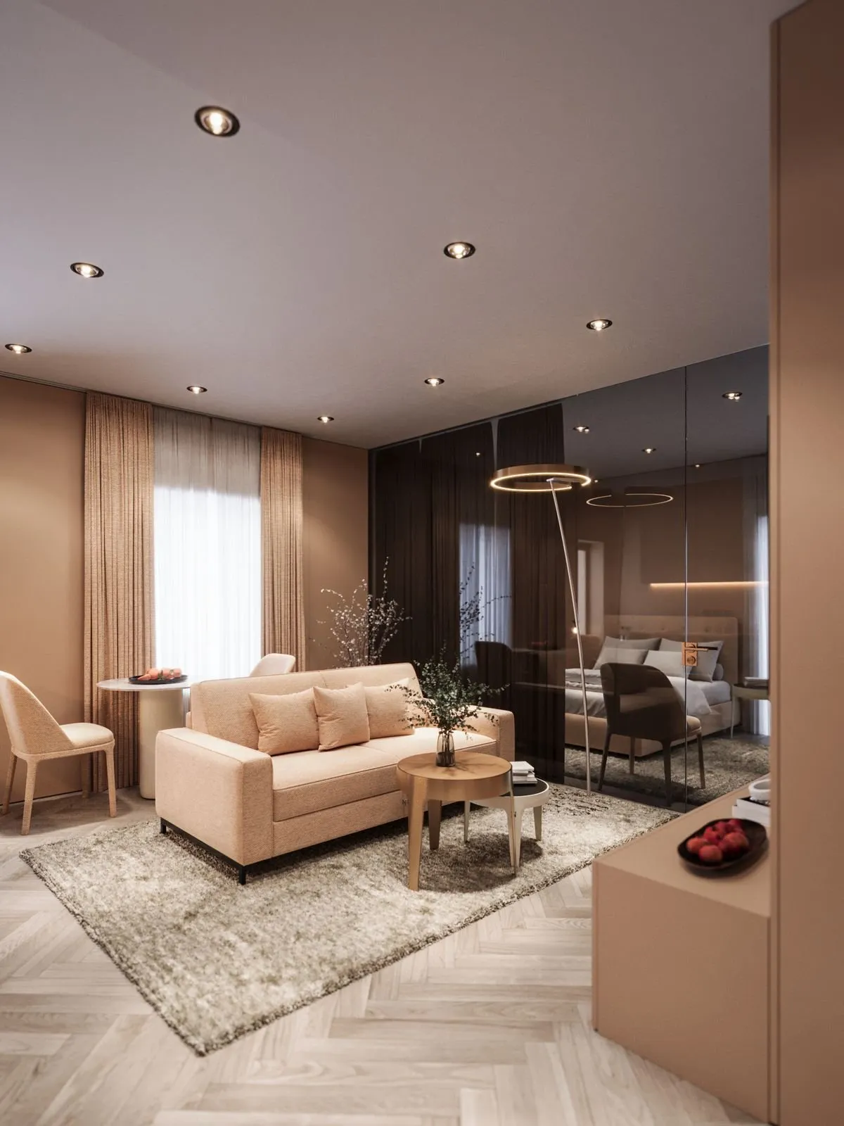 Moderne, kernsanierte und vollmöblierte 2- 2.5-Zimmer-Appartements in Altstetten.