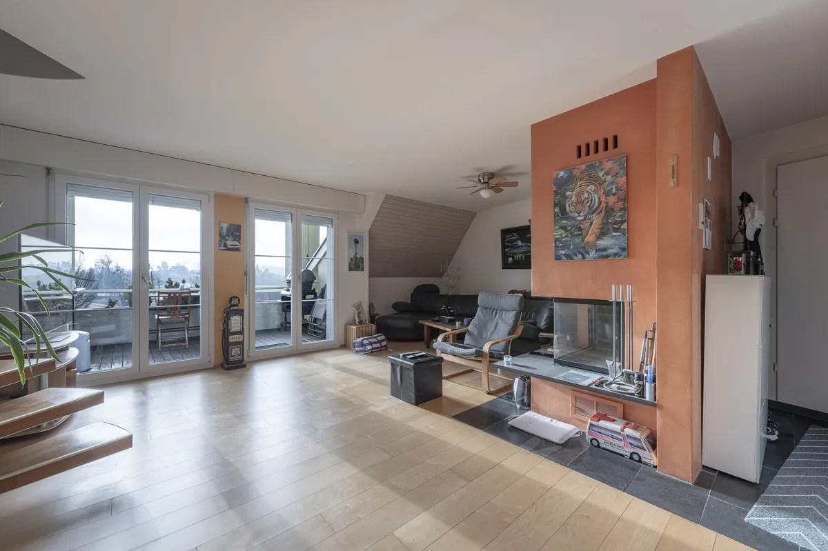 Maisonettewohnung mit Weitsicht