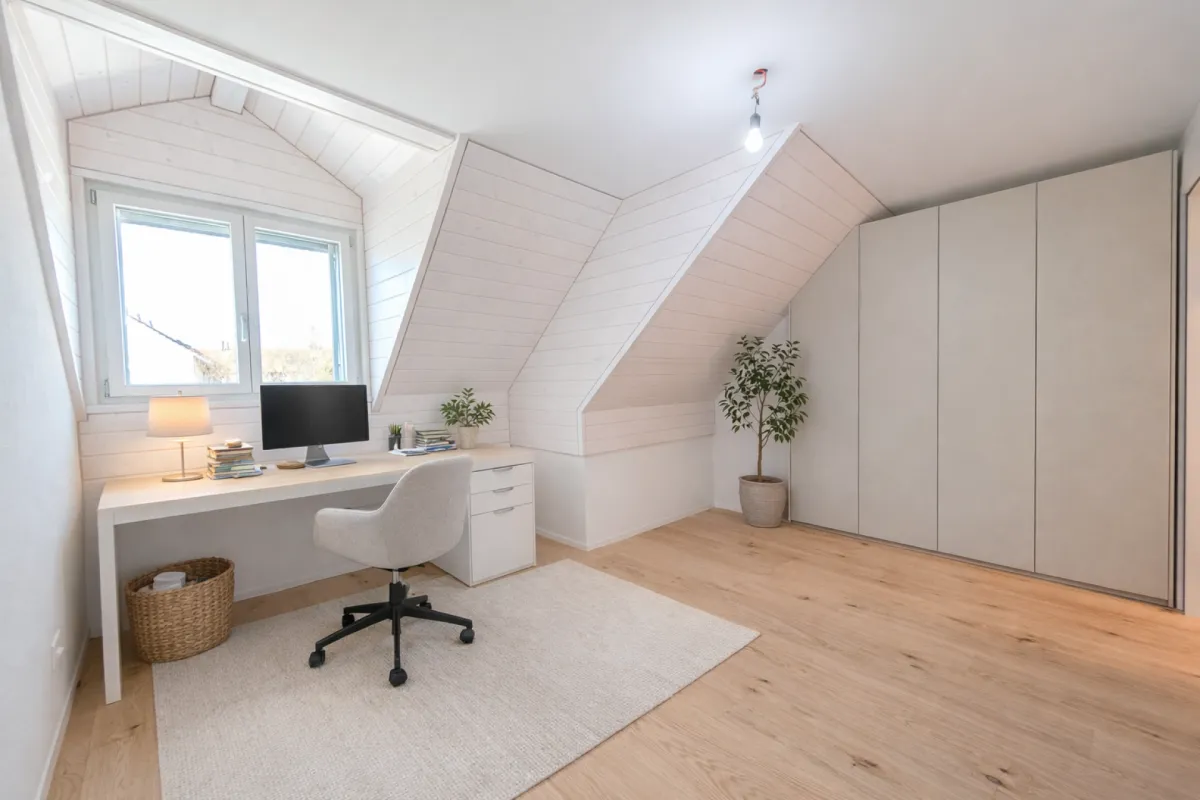 Charmante 4.5-Zimmer-Dachmaisonette mit zwei sonnigen Balkonen