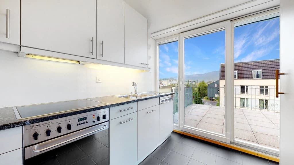 Geniessen Sie die Aussicht auf Ihrer Dachterrasse!