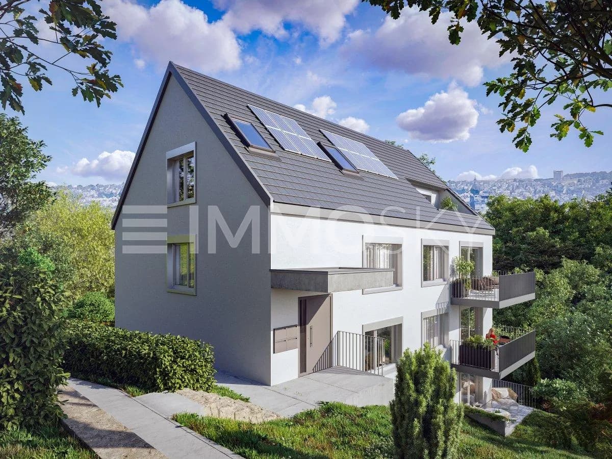 Elegante Gartenwohnung in Begleitung der Natur