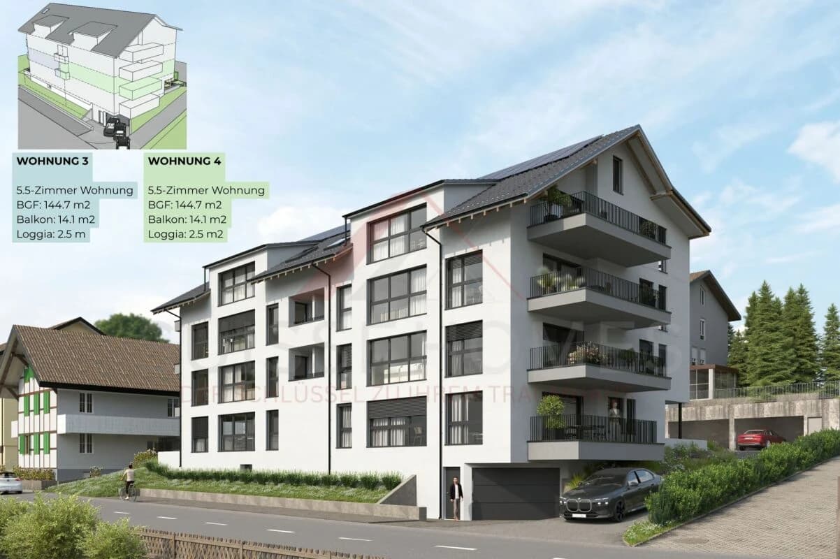 5.5-Zimmer-Eigentumswohnung mit Terrasse & Loggia