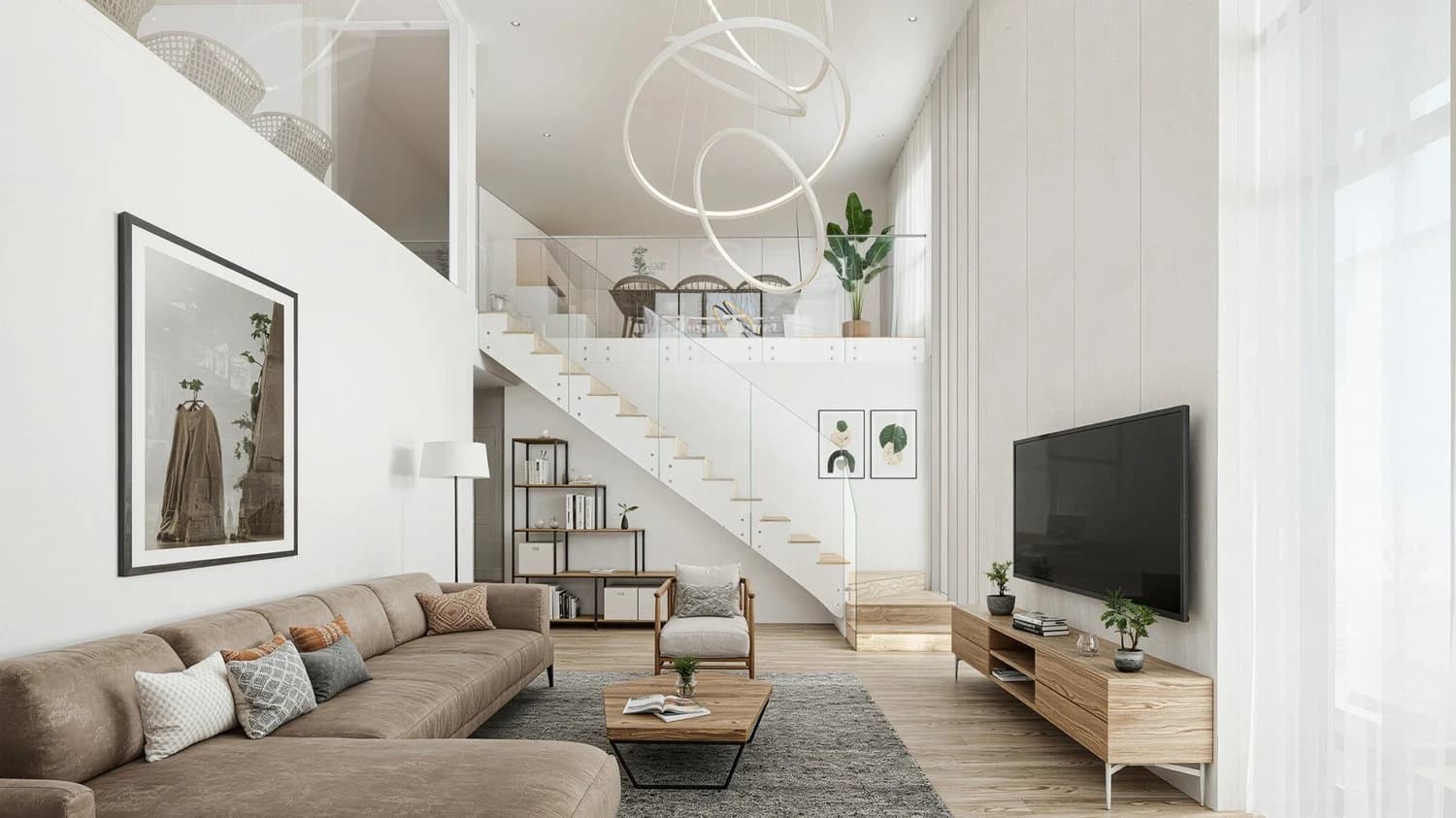 Familienfreundliche Maisonette mit Terrasse & Balkon