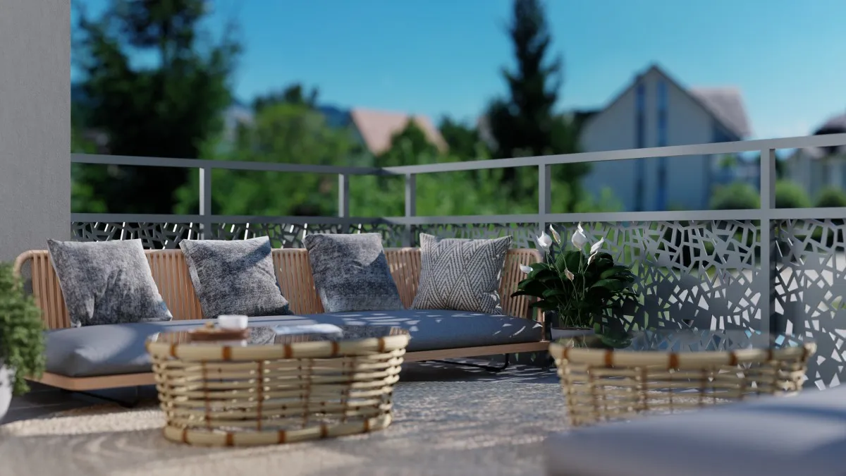 Leben am Wildbach in Hinwil: 2.5 Zimmerwohnung