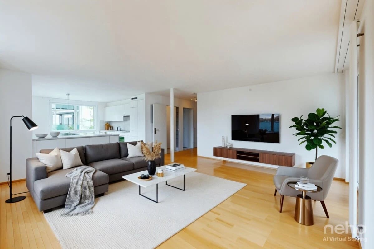 4.5-Zimmer Wohnung mit hellem Wohnambiente und 25 m2 grossem Balkon