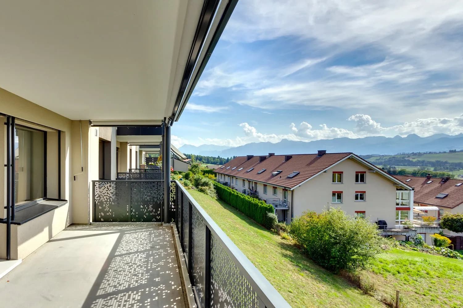 Traumhafte Aussicht auf den Belpberg!