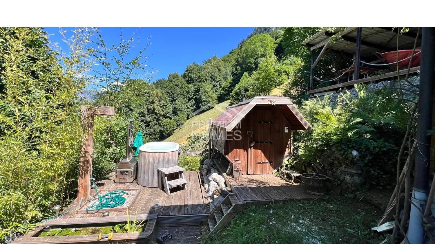 Rustikales Bijou mit Wellnessflair