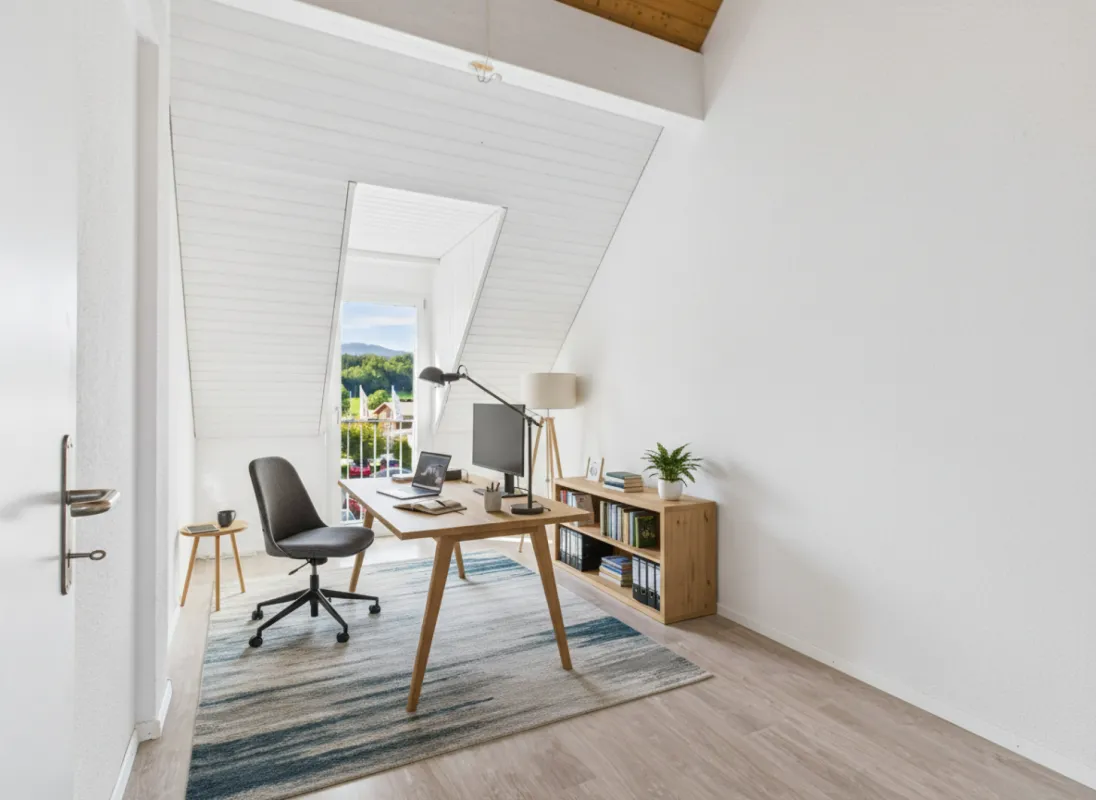 Sonnige Wohlfühloase im Dachgeschoss