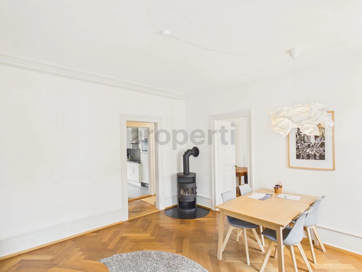 Charmante 3.5-Zimmer-Wohnung mit stilvoller Möblierung in Basel