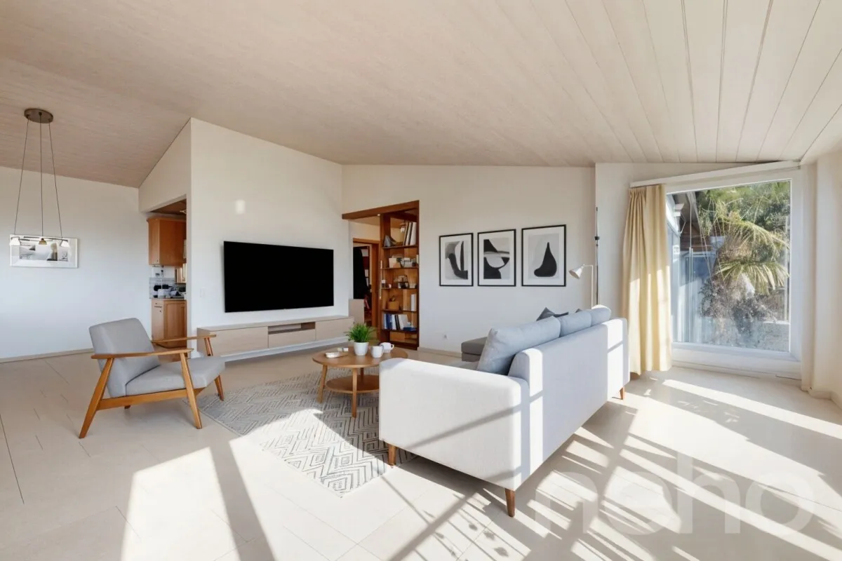 Familienparadies am Südhang mit Weitsicht und Bauland