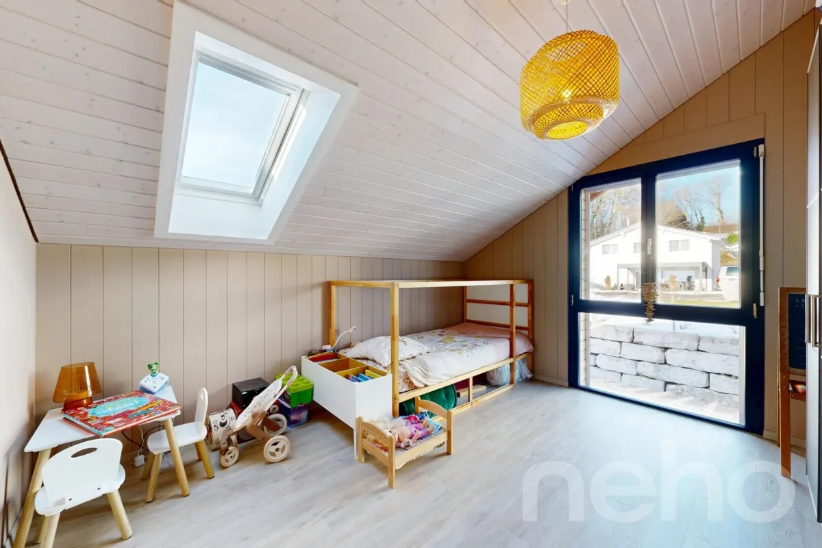 Villa individuelle unique, vue panoramique des Alpes, sauna et jacuzzi