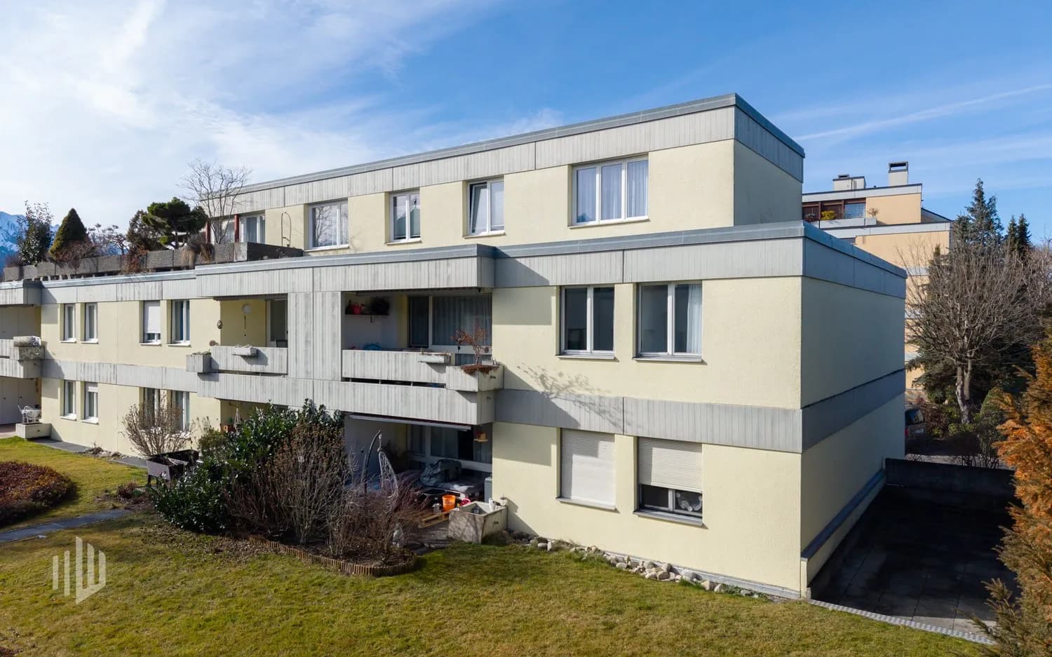 ImmoWyss -  Gepflegte 4,5-Zimmerwohnung mit Balkon an ruhiger Wohnlage