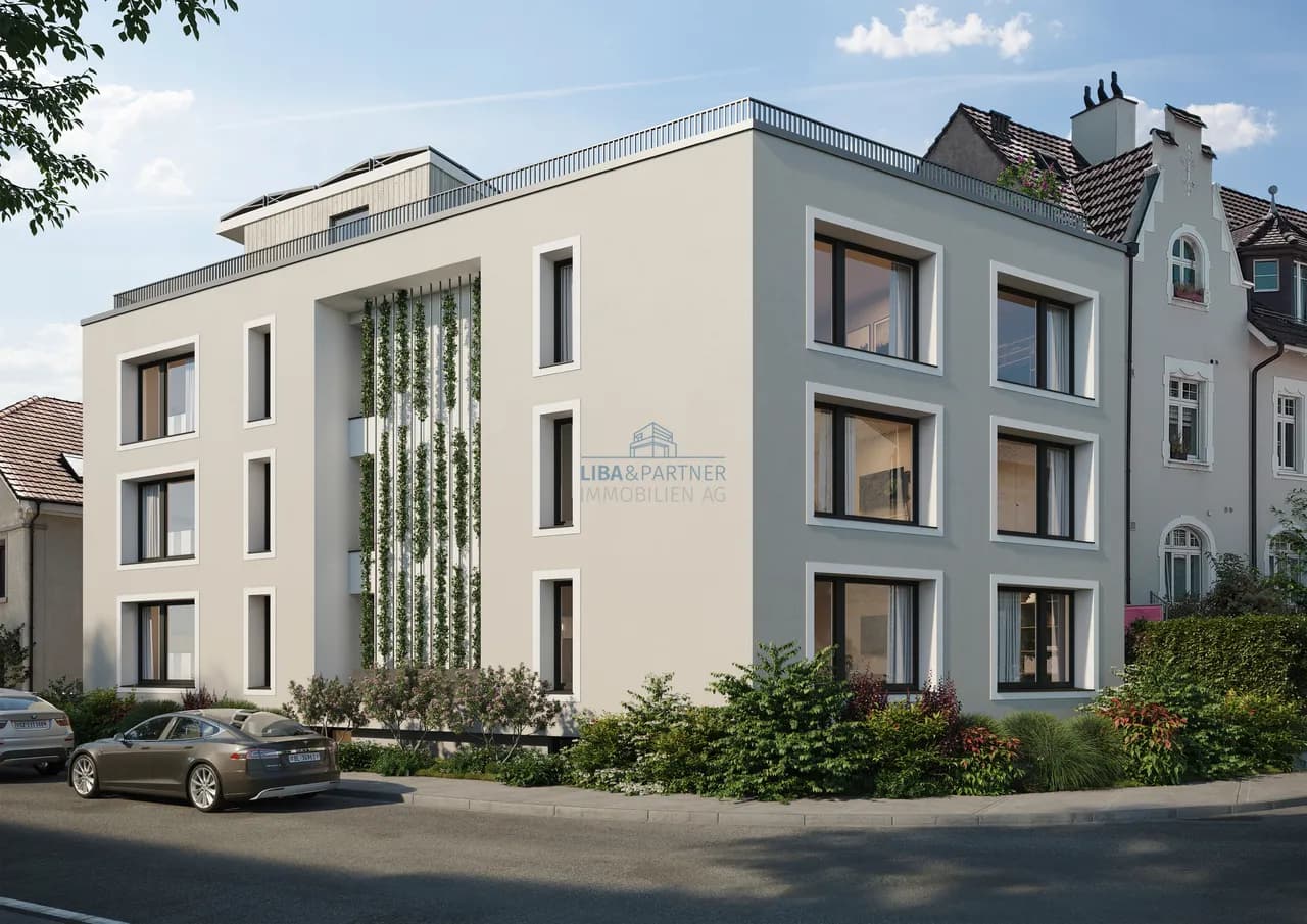 Exklusive 3.5-Zimmer-Erdgeschosswohnung an zentrale Lage in Birsfelden