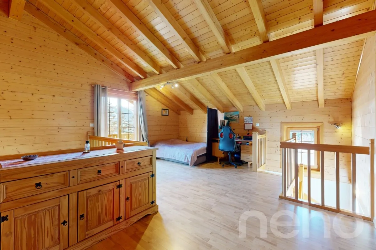 Magnifique chalet d?exception sur les hauteurs de Savièse