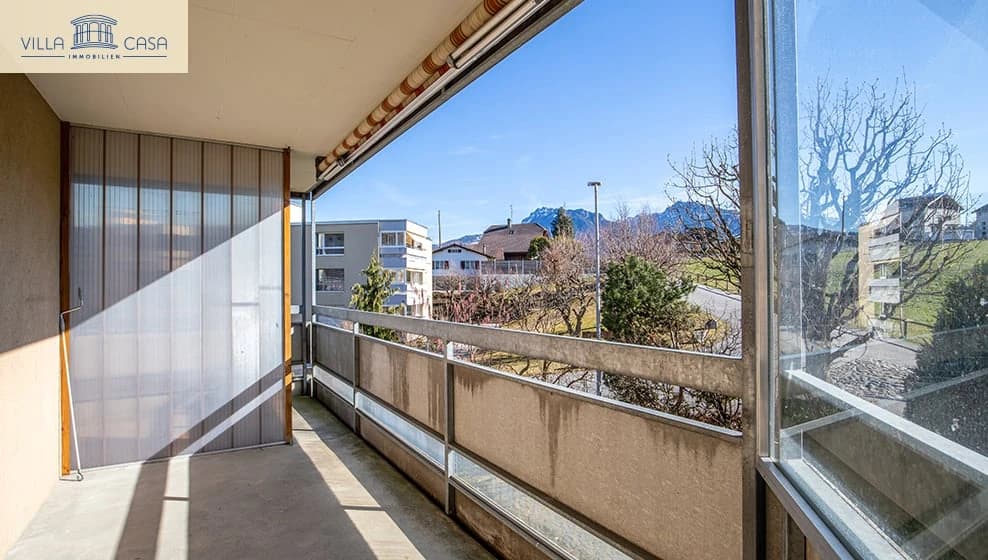 Attraktive Wohnung mit Balkon und idealer Anbindung in Spiez
