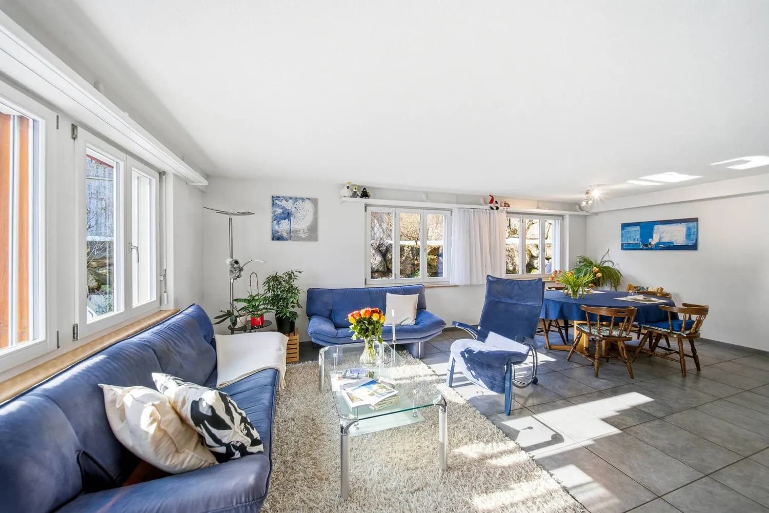 WOHNEN MIT ALPENPANORAMA - 4.5 ZIMMER GARTENWOHNUNG