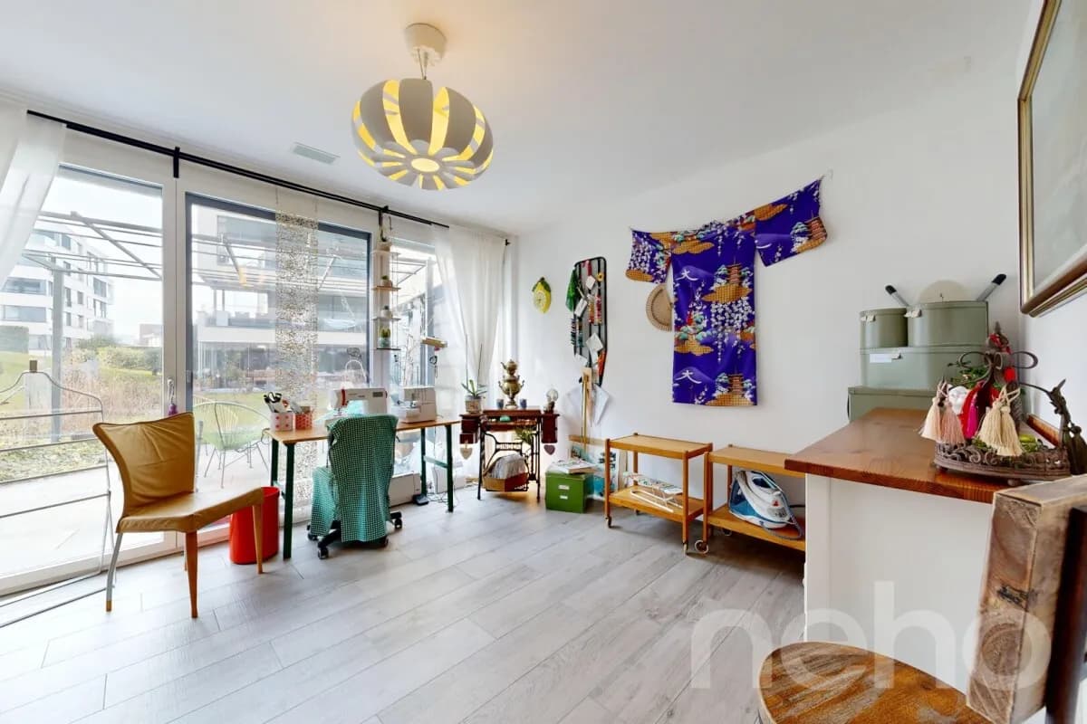 Gartenwohnung mit Seesicht