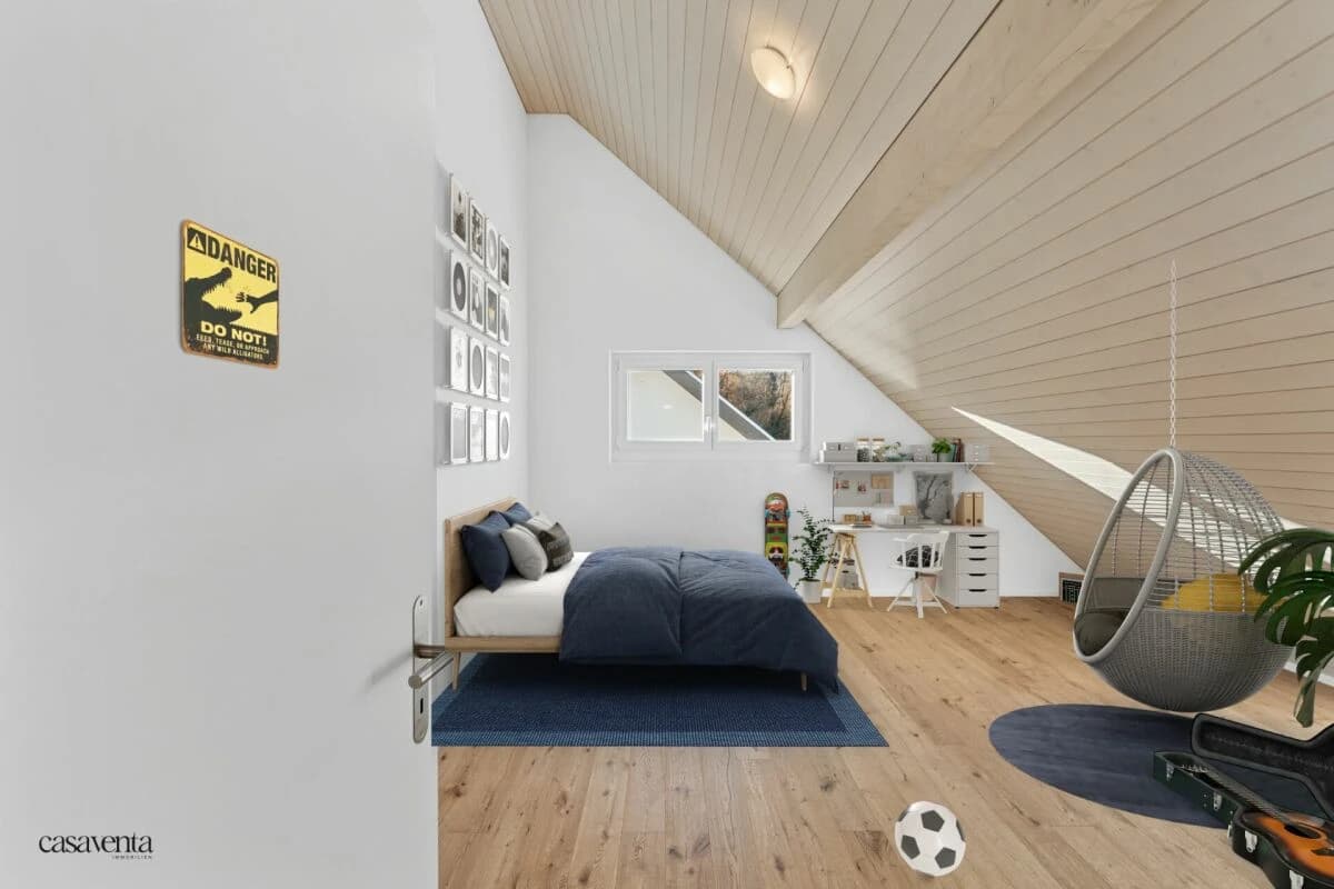 Moderne Dachmaisonette mit Einfamilienhaus-Charakter - bankengeprüft