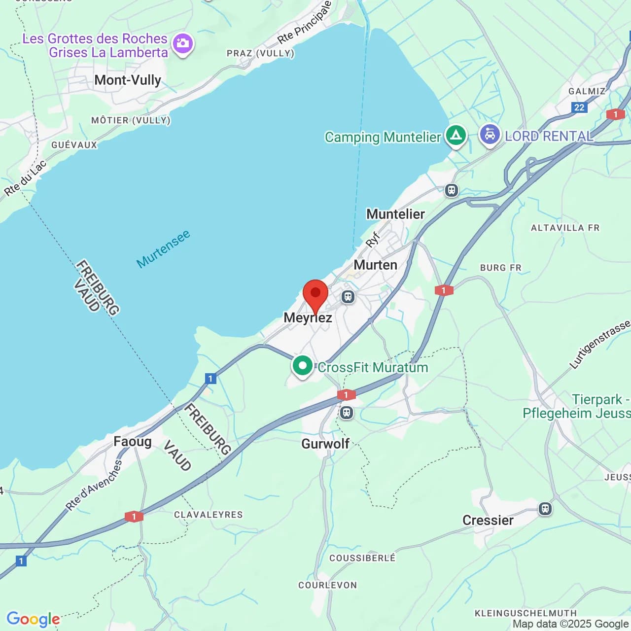 Schöne 3-Zimmer-Wohnung in Meyriez - im 1. Obergeschoss mit Laube