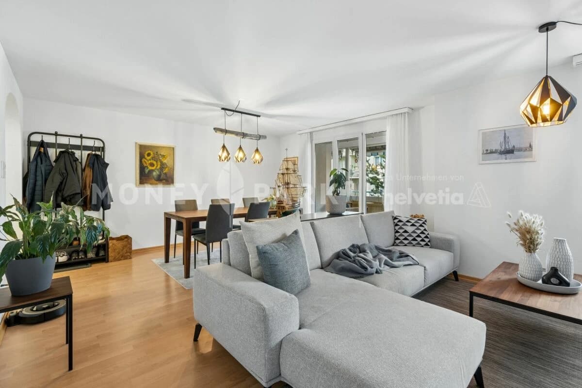 3.5-Zimmer-Wohnung mit zwei Balkonen. Stil. Grosszügigkeit. Qualität.