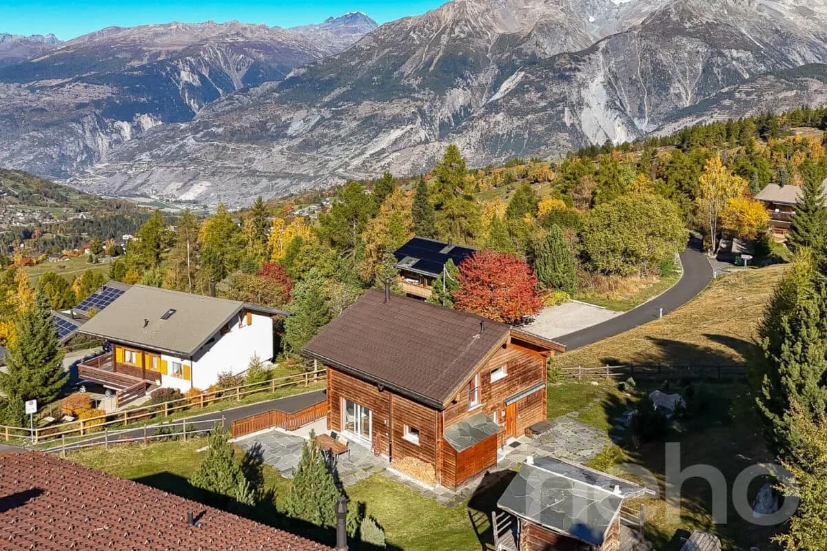 Chalet d?exception avec vue panoramique à Bürchen