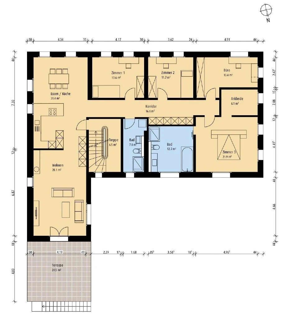 Wunderschön renovierte Wohnung im grossen Stil