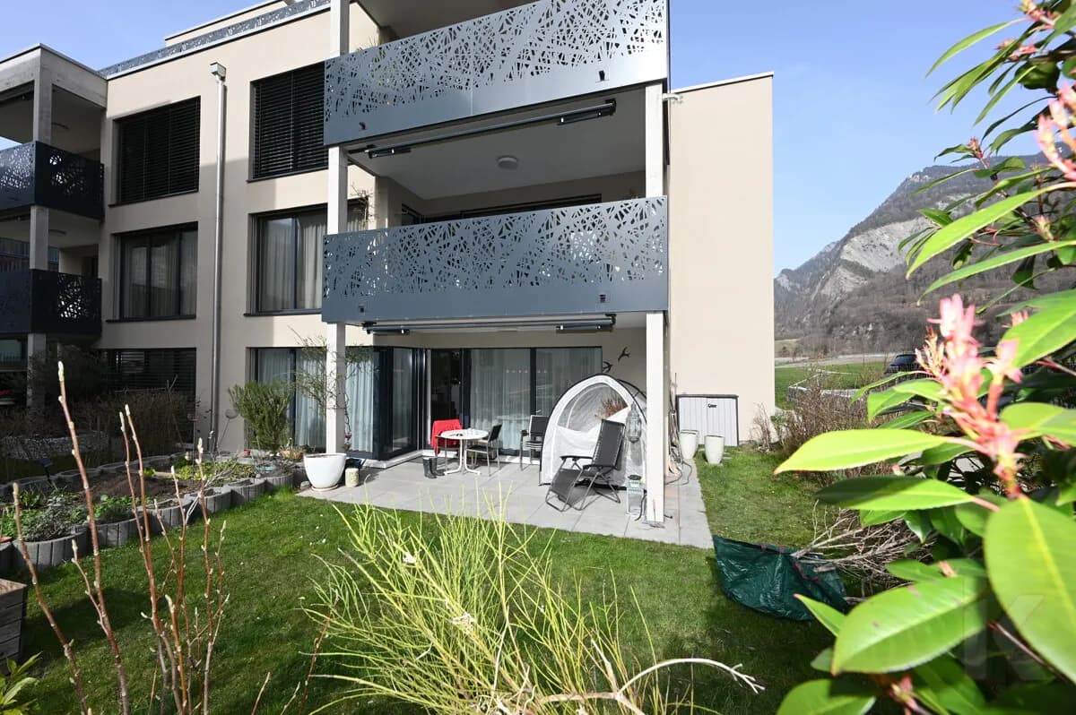 Attraktive 3.5 Zimmer-Gartenwohnung in Trimmis