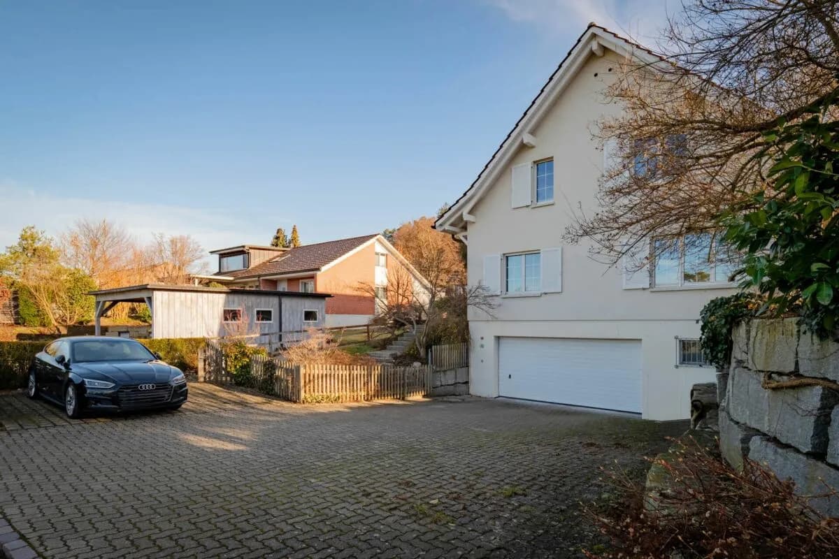 Freistehender Familientraum