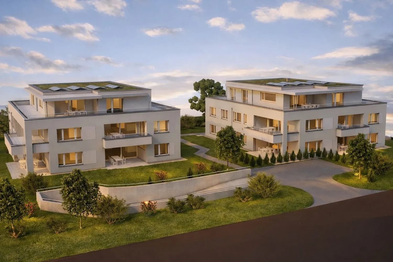 Moderne 4.5-Zimmer-Wohnung mit Balkon in Oberbüren (A4)