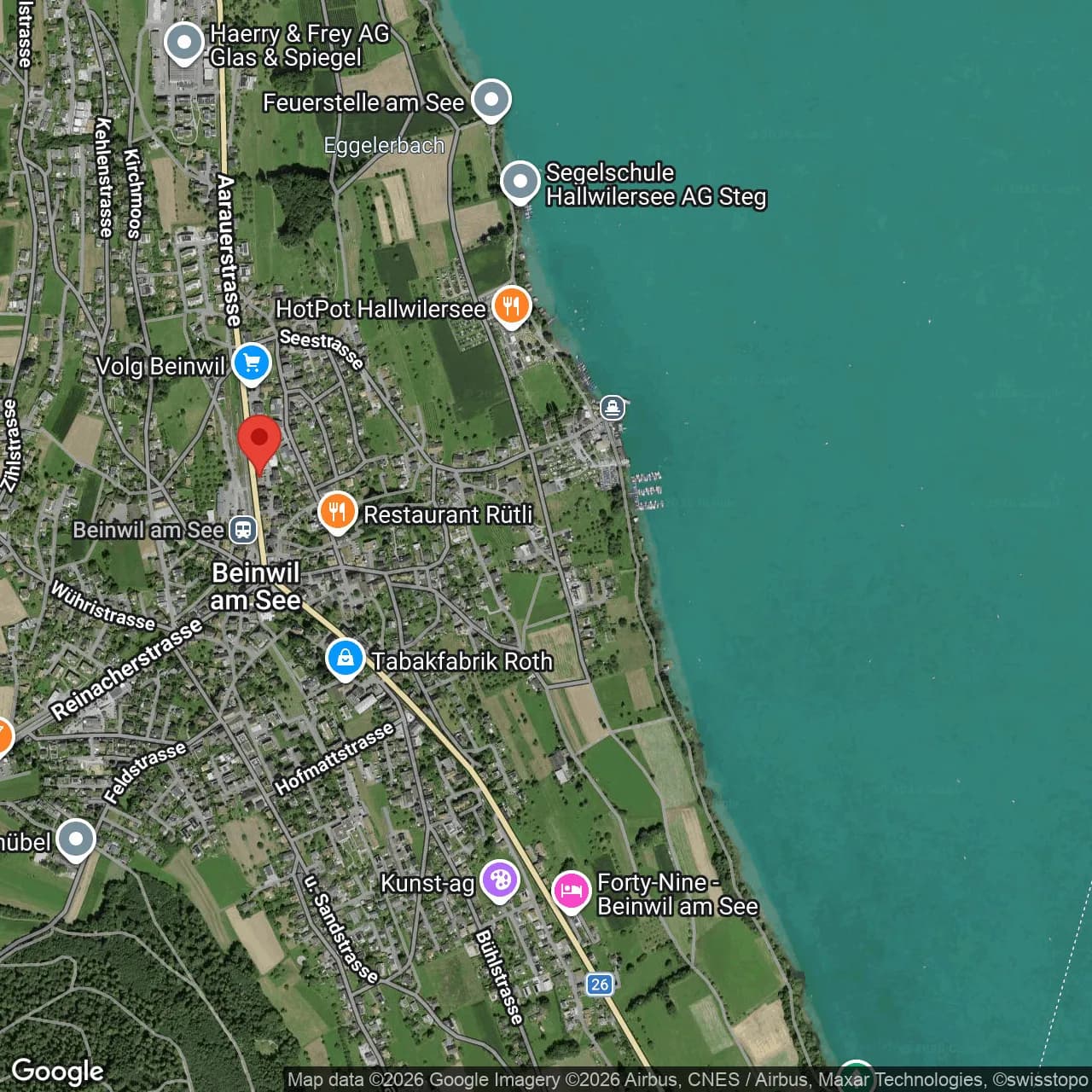 Zentrale 2.5-Zimmerwohnung in Beinwil am See - nahe Hallwilersee