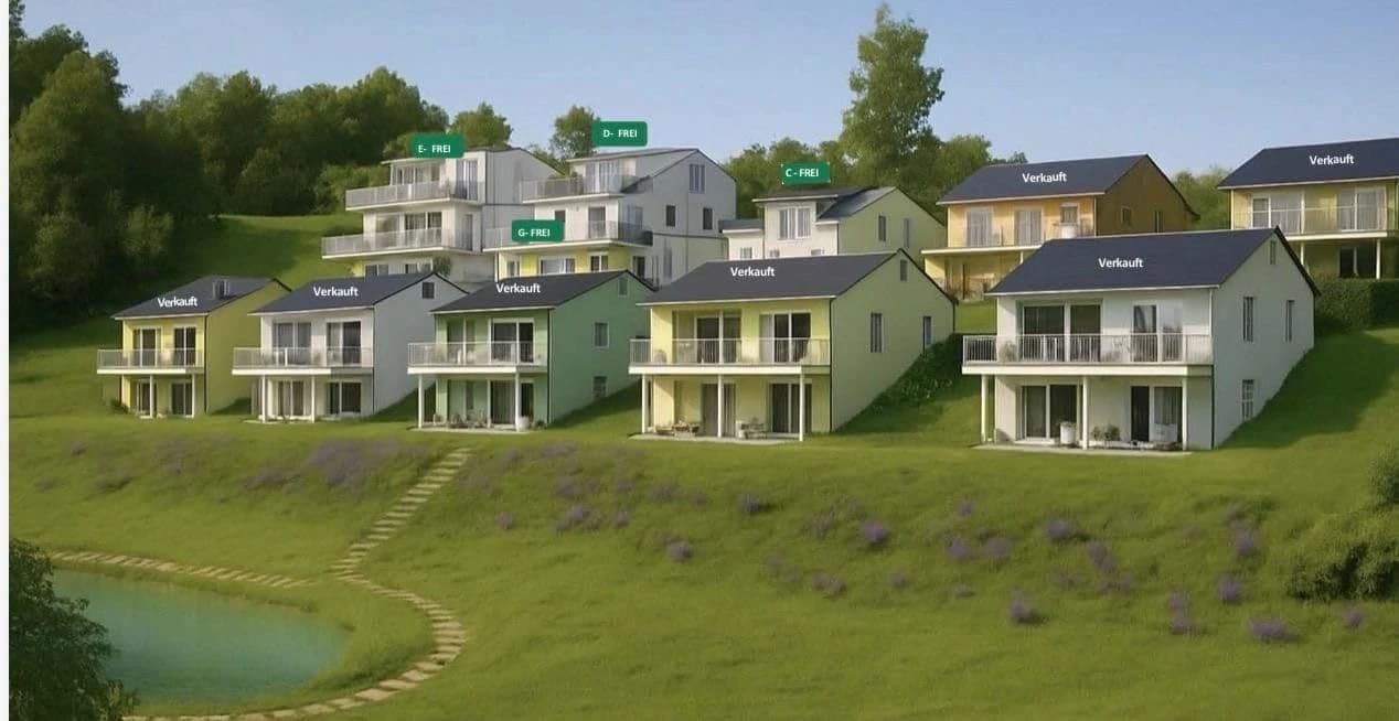 Einfamilen- und Reihenfamilienhaus mit Lift und grosser Terrasse, St. Ursen - kaufen