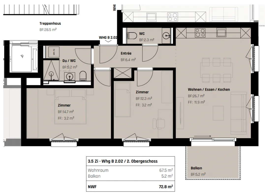 Für Menschen mit Ansprüchen: Luxuriöser Neubau in St. Gallen