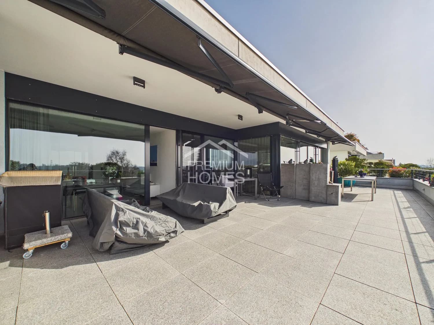 Exklusive Terrassenwohnung mit beeindruckender Weitsicht