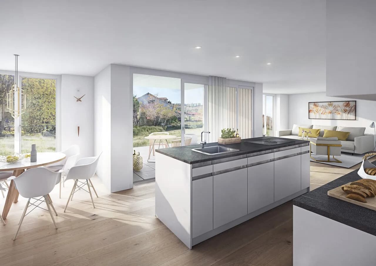 Tolle Erdgeschosswohnung mit verglastem Sitzplatz