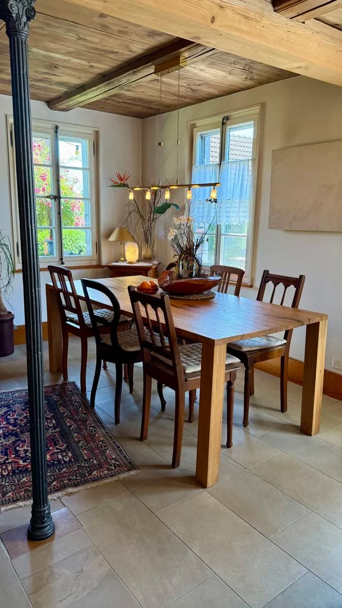 Wunderbares Rieghaus mit Werkstatt und Baulandreserve