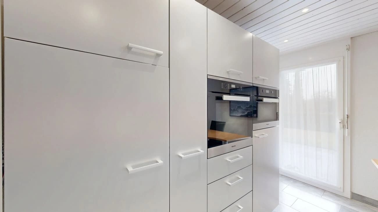 Doppelhaushälfte im beliebten Familienquartier mit Garten