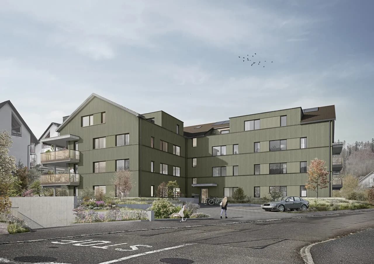 Moderne Familienwohnung mit schönem Garten