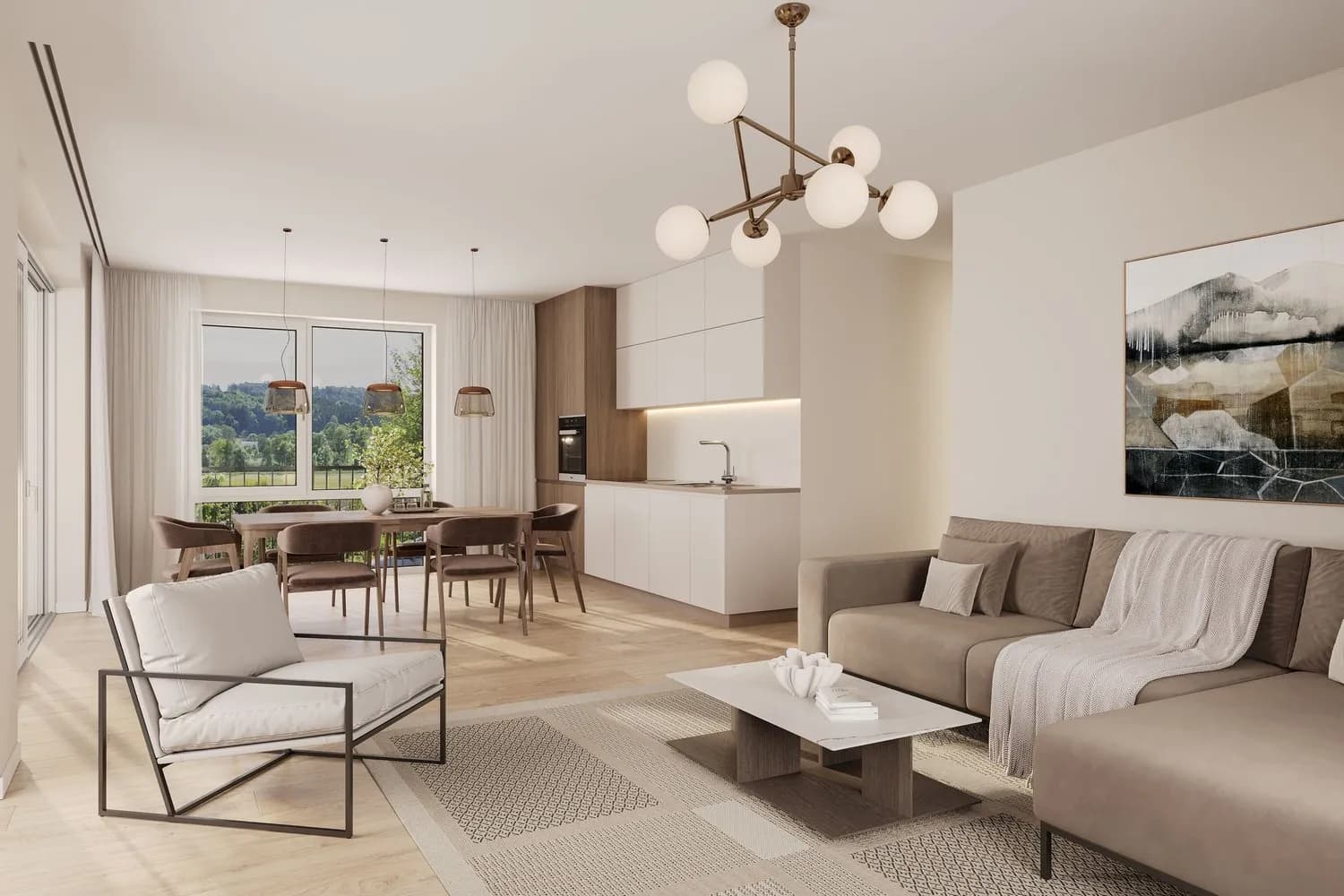 3.5-Zi. Attika mit Weitsicht, Terrasse - kaufen in Schaffhausen