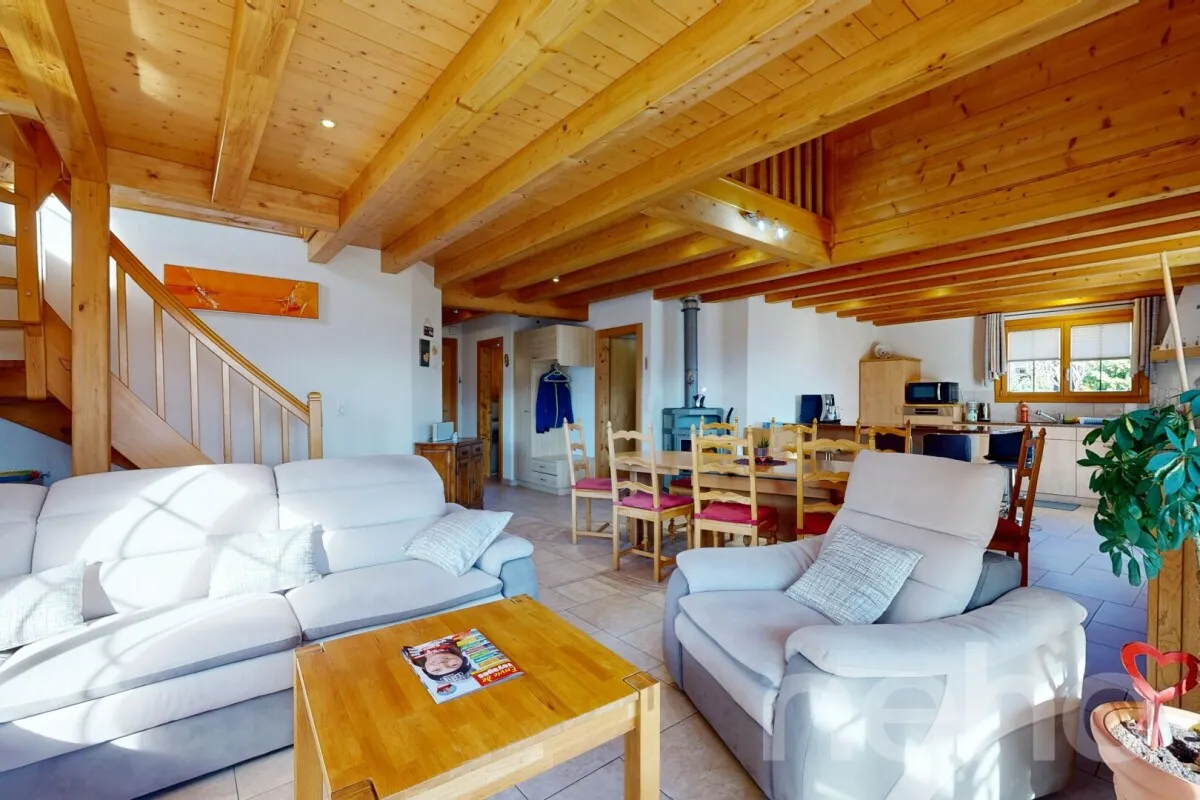 Magnifique chalet d?exception sur les hauteurs de Savièse