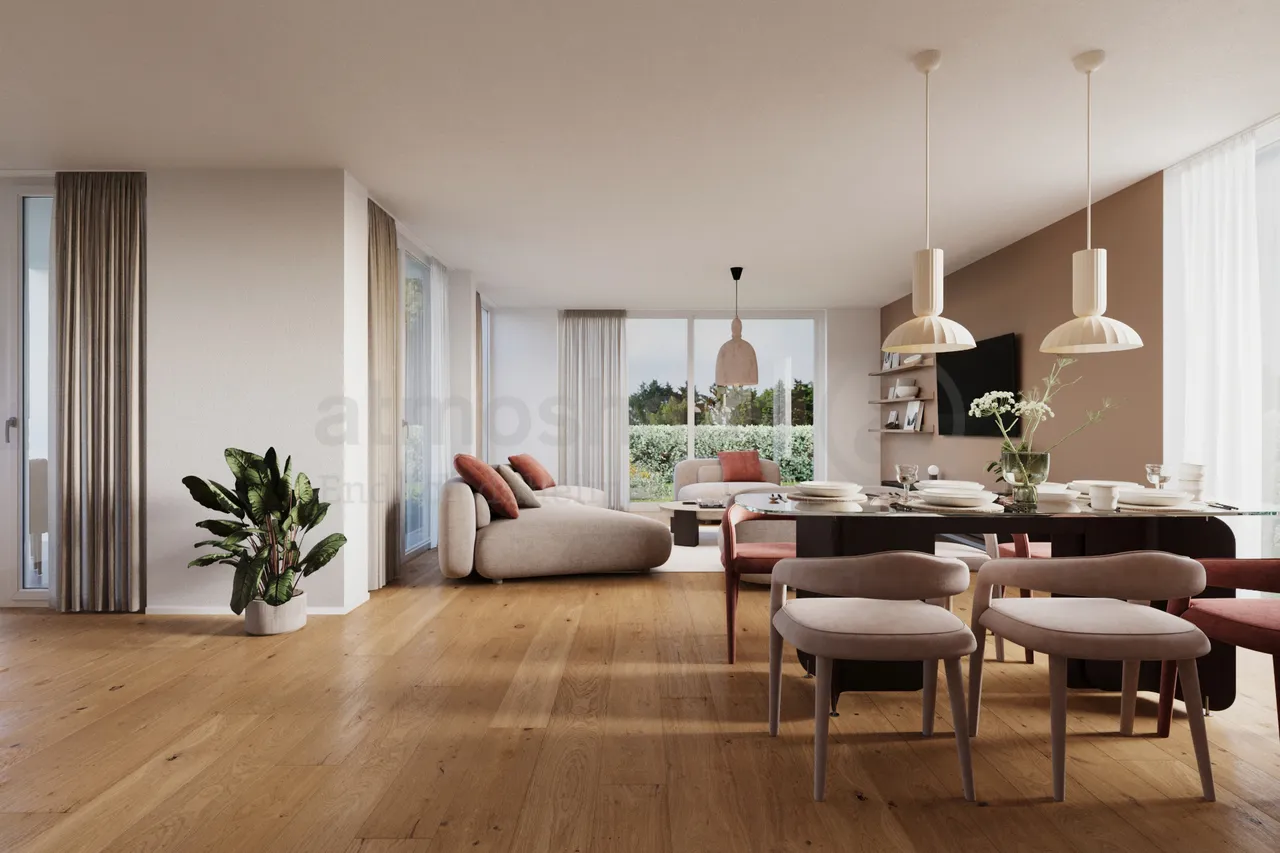 Neubauprojekt in Nottwil: EFH mit Attikaterrasse und Seesicht