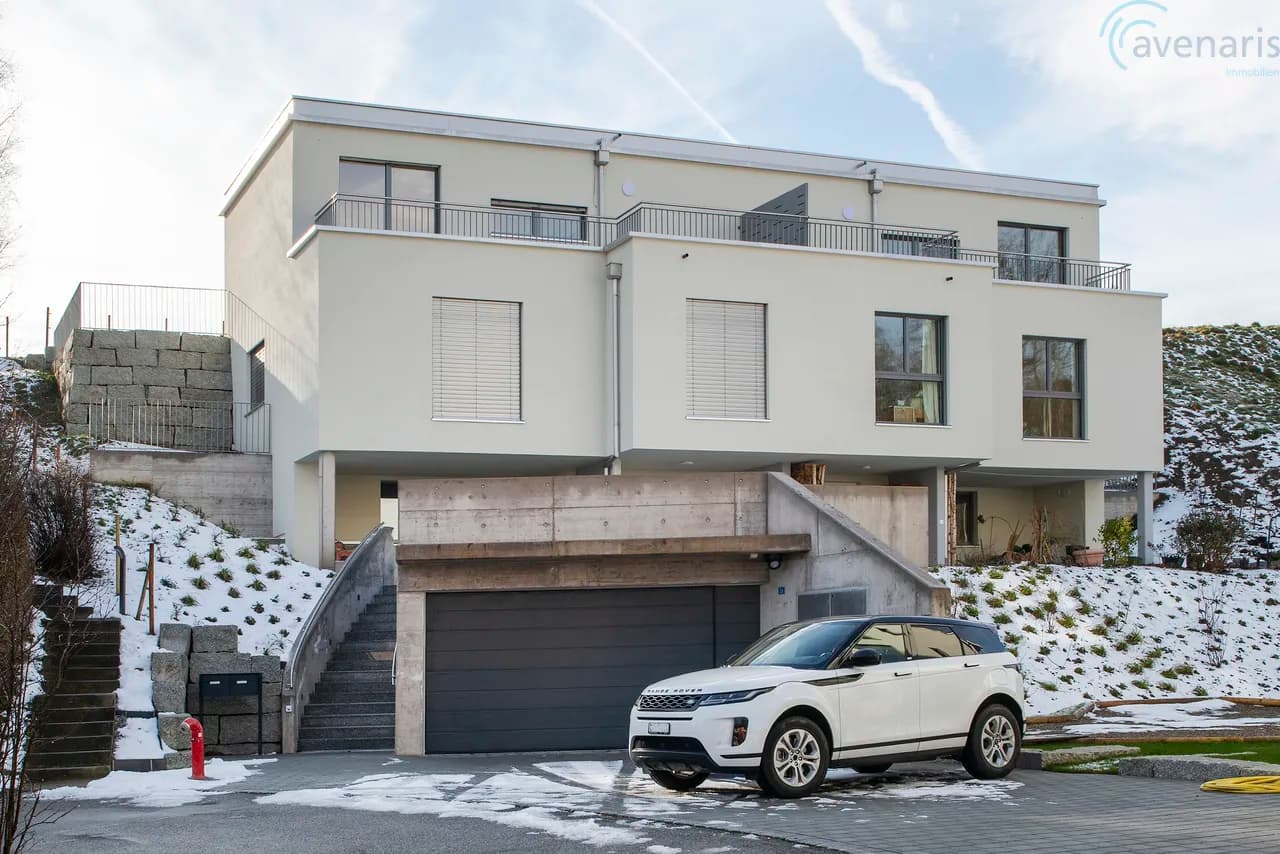 Neubau: Ein Doppeleinfamilienhaus ist noch frei