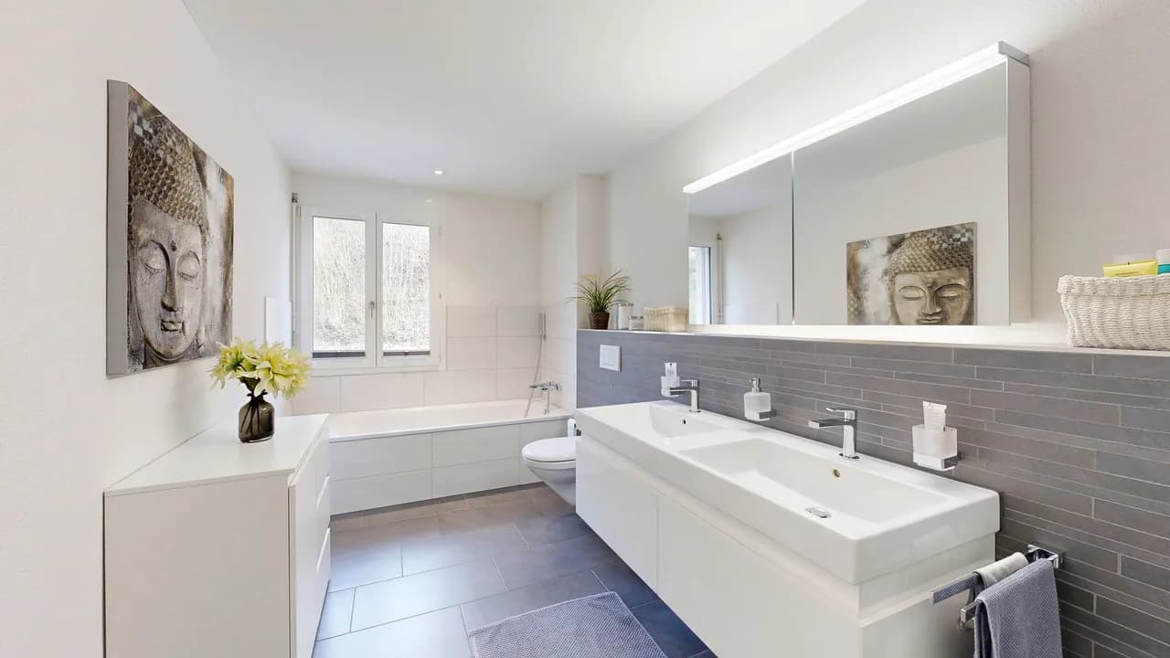 5.5-Zimmer-Eckhaus mit Hobbyraum und zwei Einstellhallenplätzen