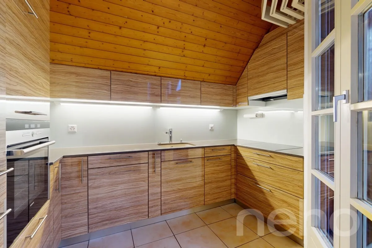 Charmante 3.5-Zimmer-Duplexwohnung mit Blick ins Grüne