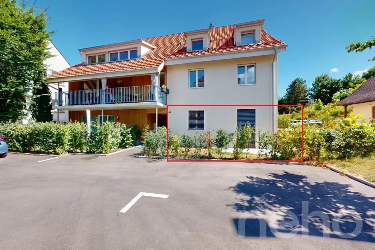 Moderne 3.5-Zimmer-Gartenwohnung an idyllischer Wohnlage