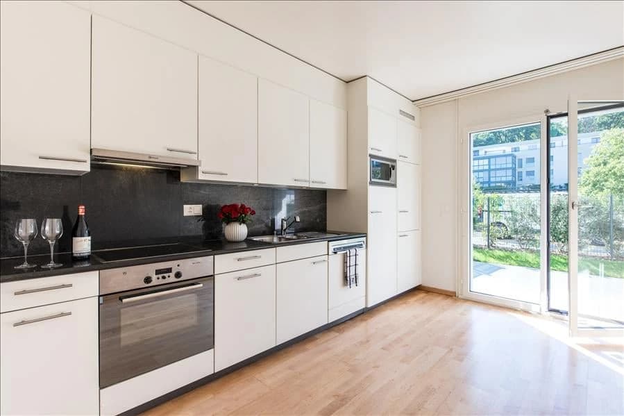 Wonderful apartement with garden