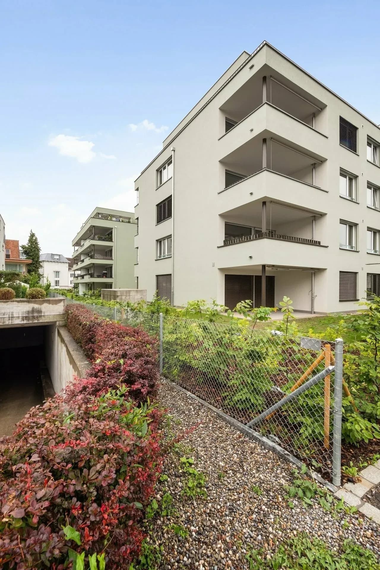 Überbauung FRIDA - Modern Wohnen mitten in Lachen!