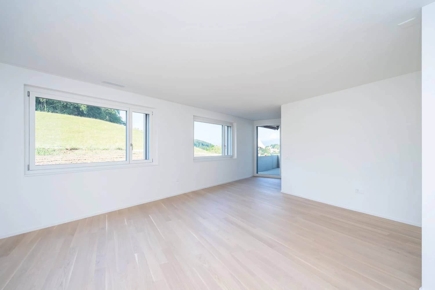 Sommergefühle in Ihrer neuen Wohnung - inmitten von Grün.