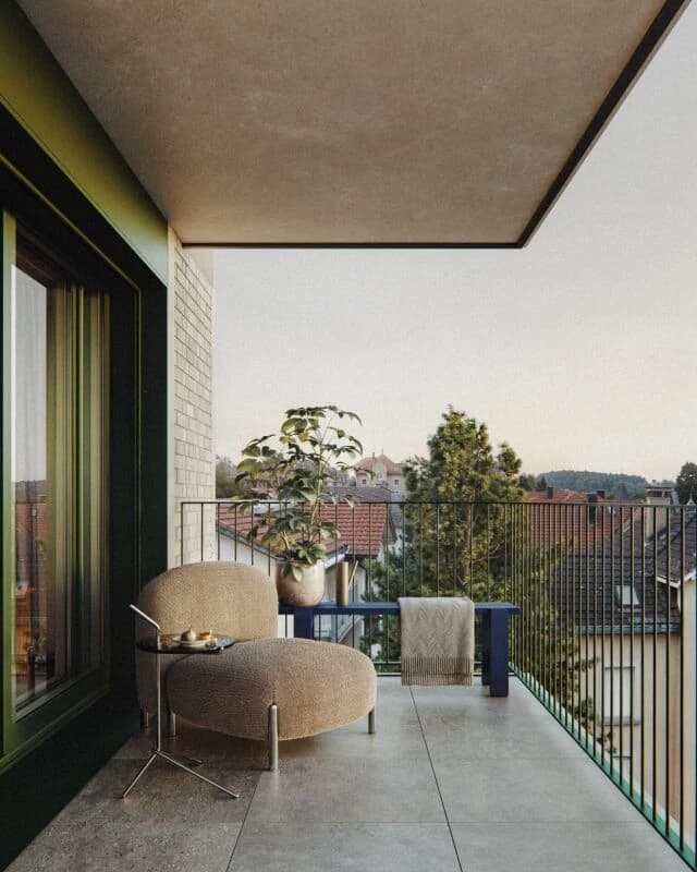 Wohnen mit Weitsicht: Exklusive 3.5-Zimmer Attikawohnung in St. Gallen