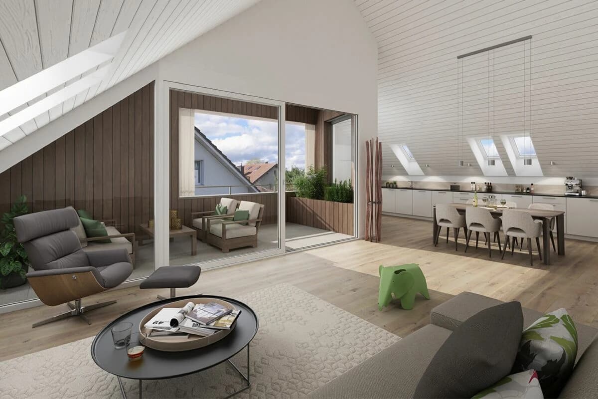 BAUSTART ERFOLGT! Landwohnen in Stadtnähe: Neubauwohnungen im Herzen des Dorfes