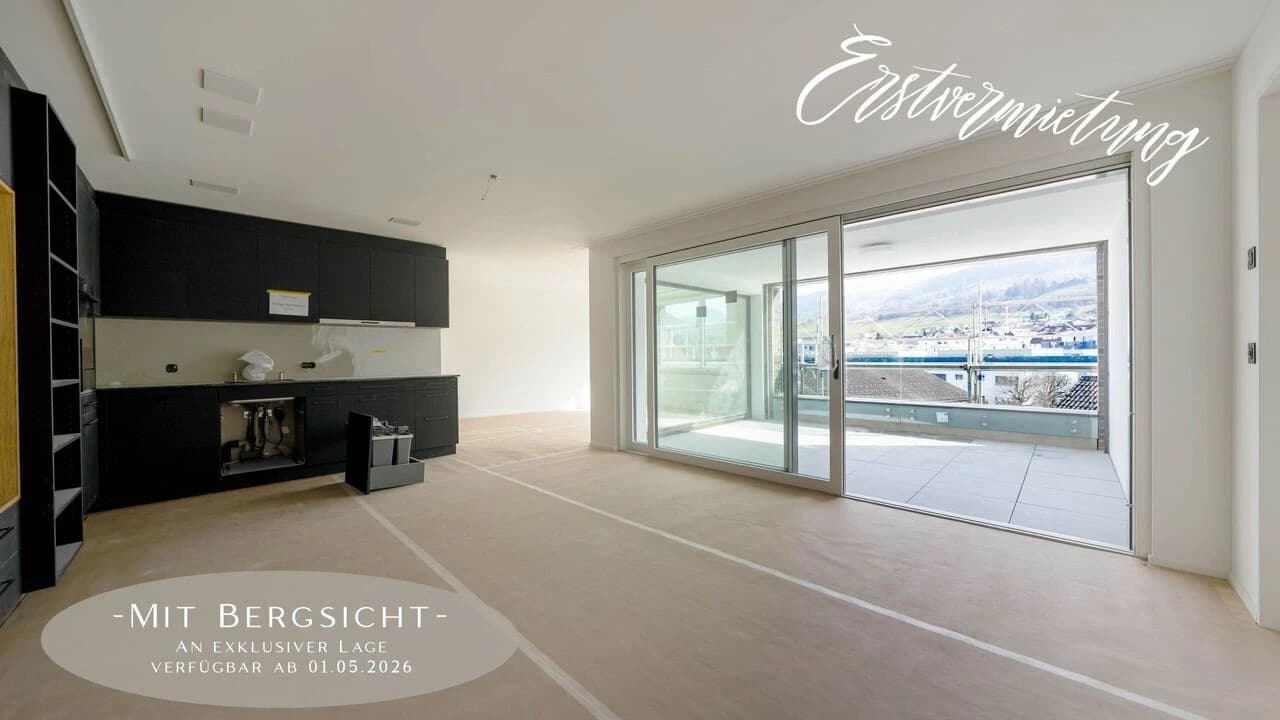 Moderne 2.5-Zimmer-Wohnung mit hochwertigem Ausbau und Loggia